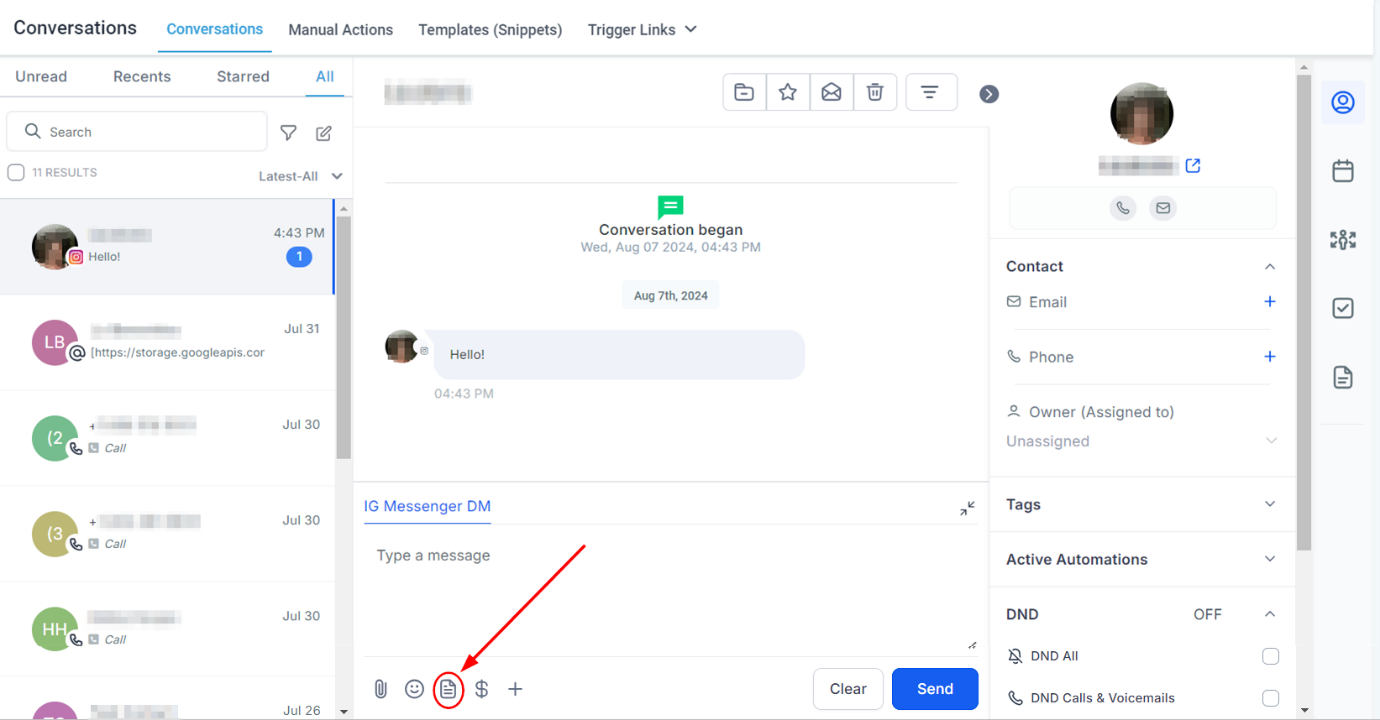 Instagram Direct Messaging – figure 5