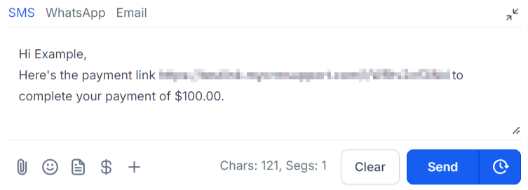 Requesting Payment in Conversations – figure 6
