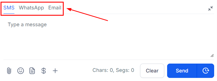Sending Messages – figure 1