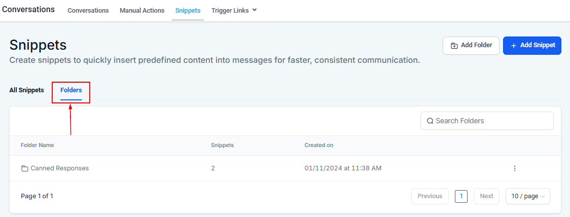 Text & Email Snippets Overview – figure 13