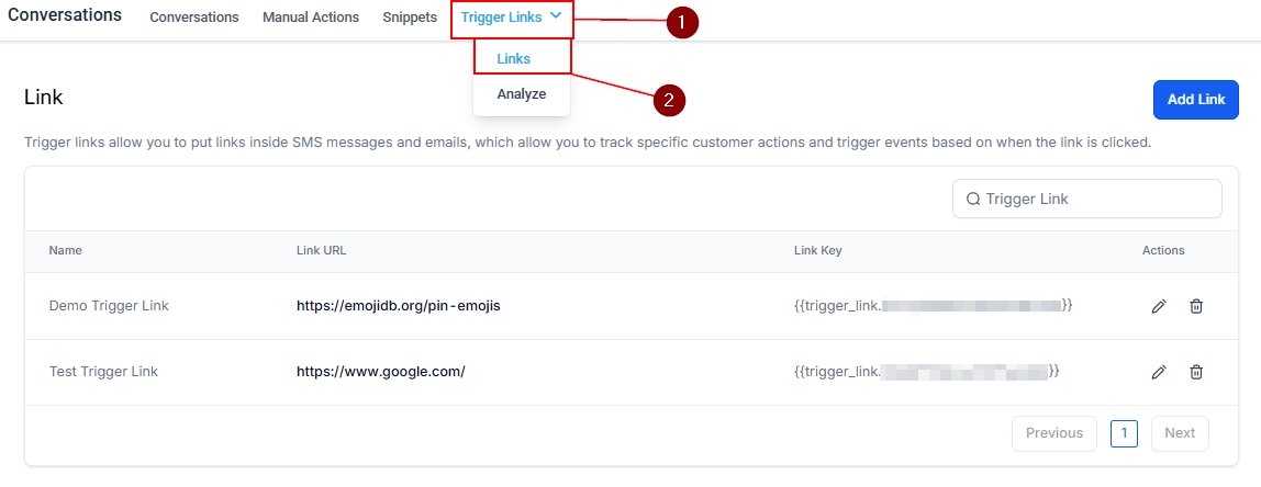 Trigger Links – figure 1