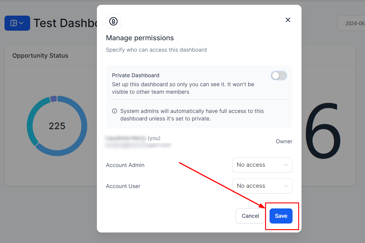 Dashboard Permissions – figure 4