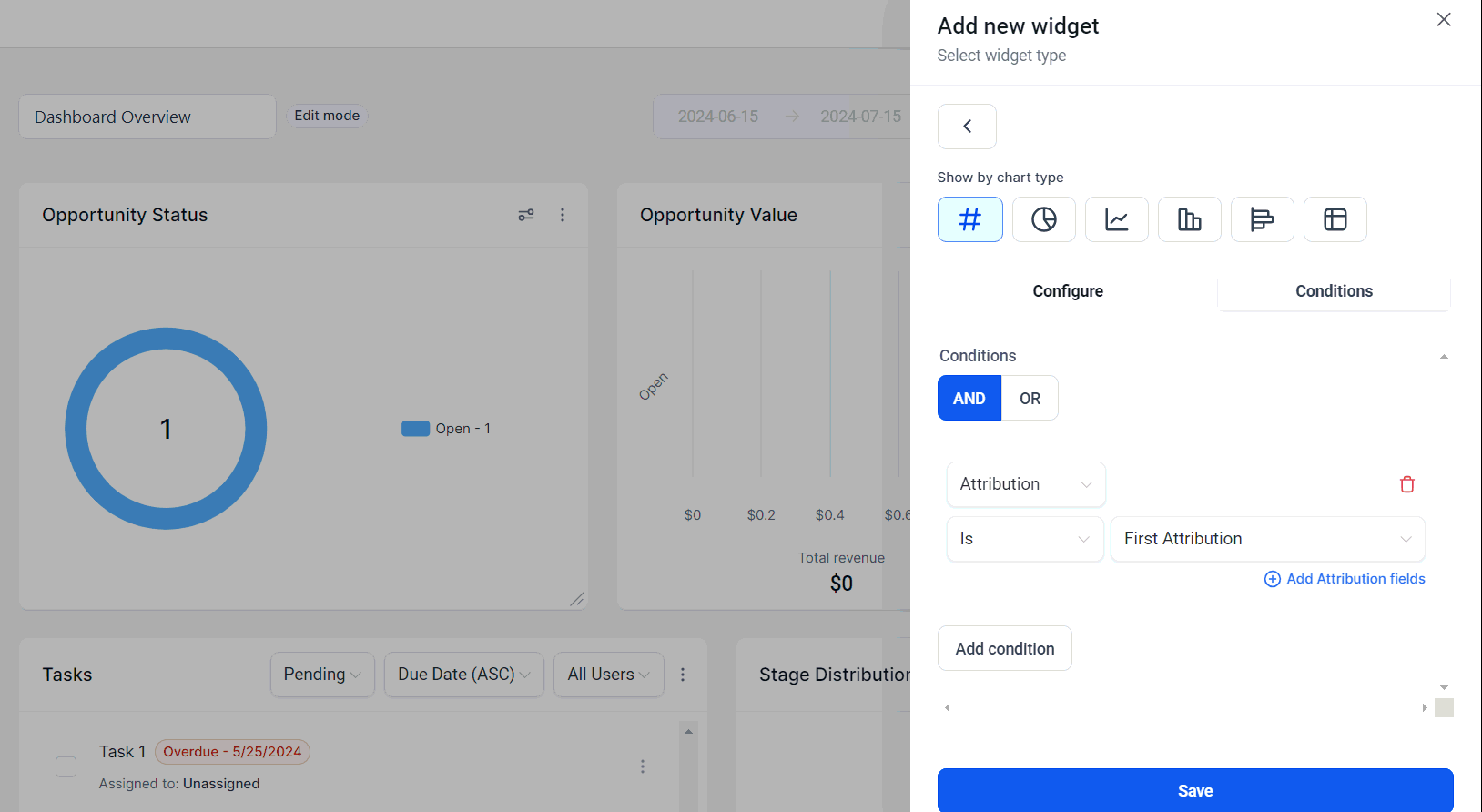 Filtering by Attribution in Contact Custom Widgets – figure 4