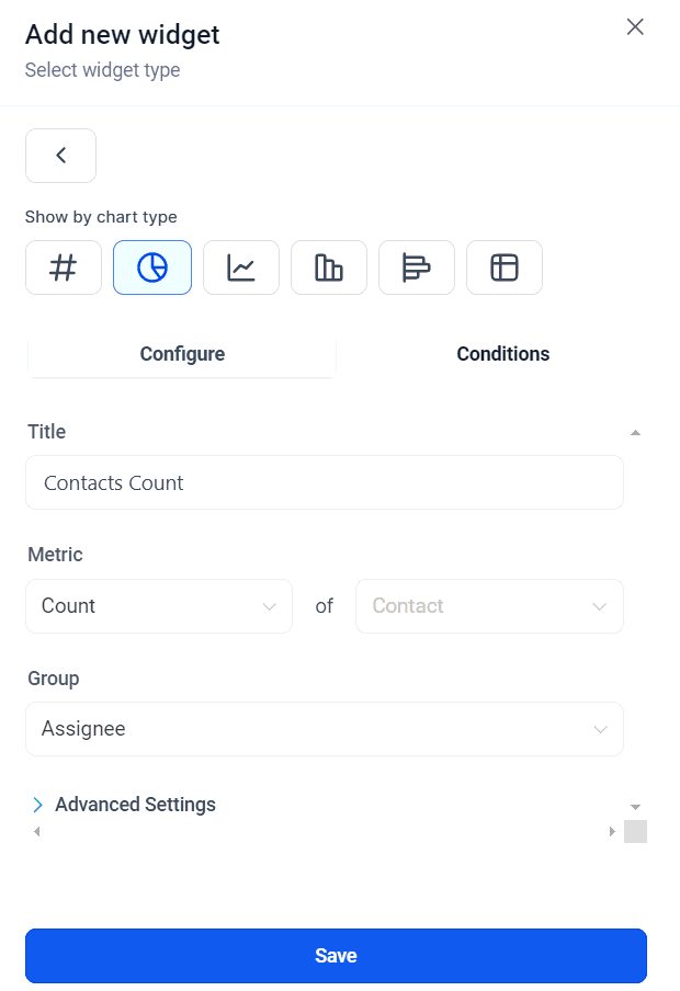 Filtering by Attribution in Contact Custom Widgets – figure 7