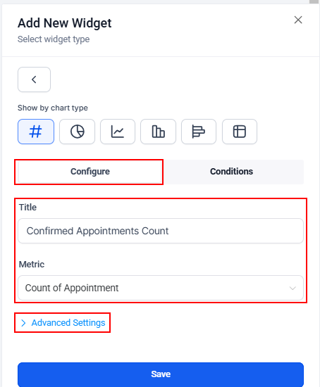How to Add Appointment Widgets to the Dashboard – figure 5