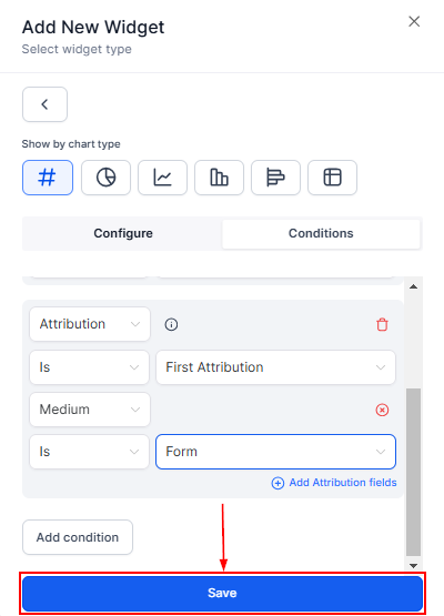 How to Add Attribution & UTM Parameters as Filters for Contact and Opportunity Widgets – figure 5
