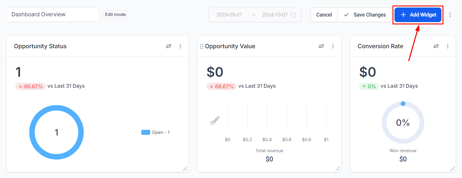 How to Customize a Widget – figure 2
