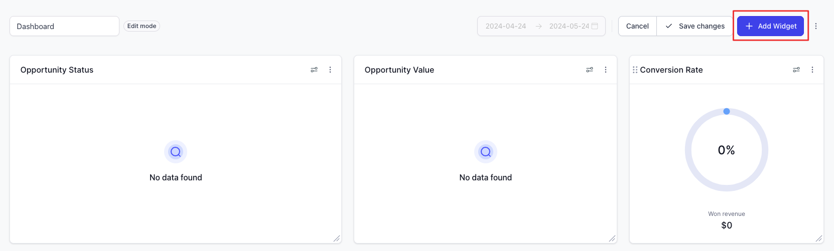 How to Use Conversation Widgets on Your Dashboard – figure 3