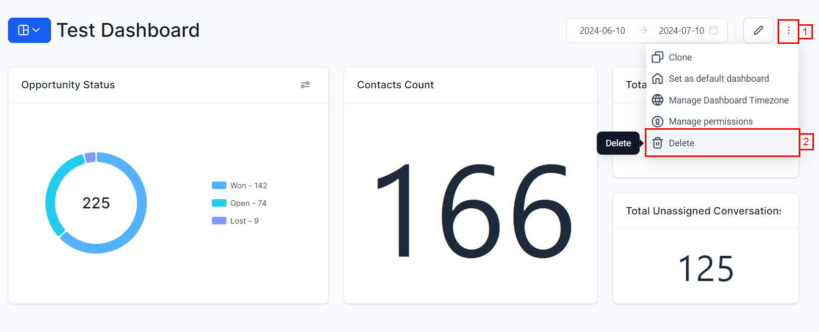 Managing Custom Dashboards – figure 7
