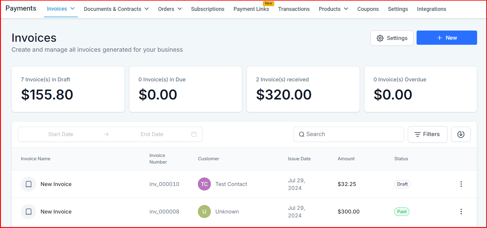 General CRM Overview – figure 7