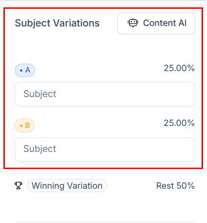 AB Test Email Campaign – figure 8