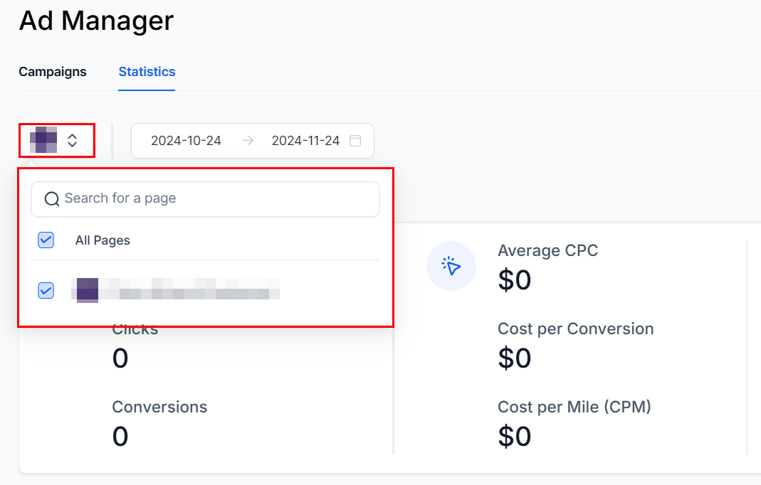 Ad Manager Statistics Overview – figure 2