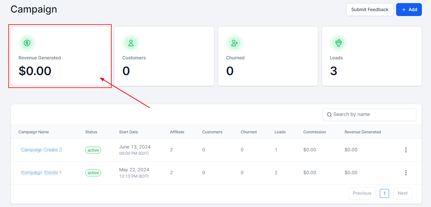 Affiliate Campaign – figure 3