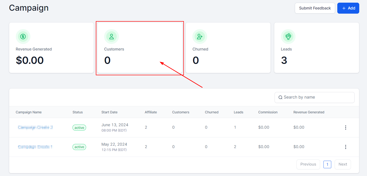 Affiliate Campaign – figure 4