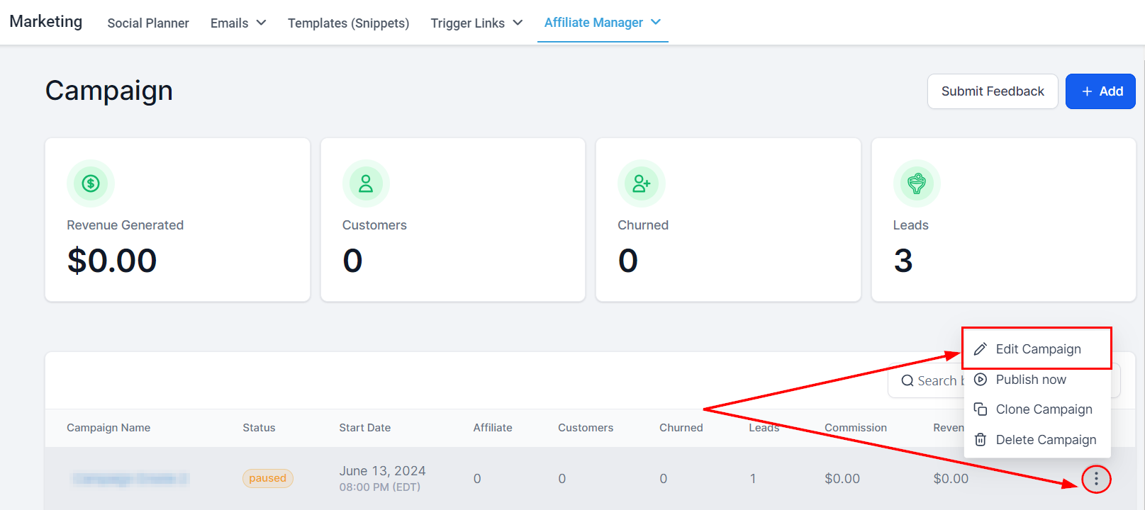 Affiliate Campaign – figure 8