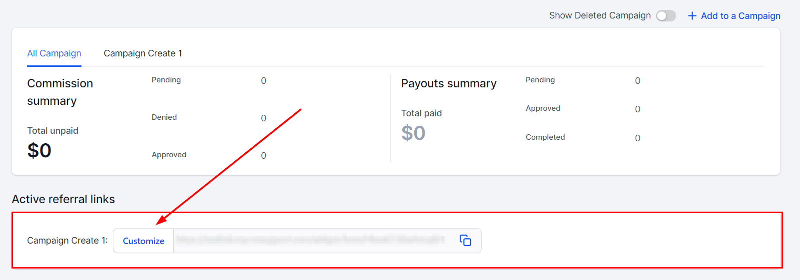 Affiliate Level Commission Settings – figure 2