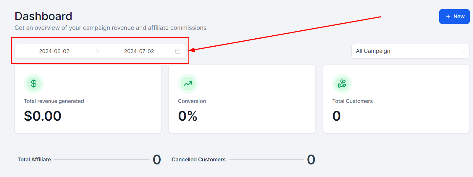 Affiliate Manager Dashboard – figure 3
