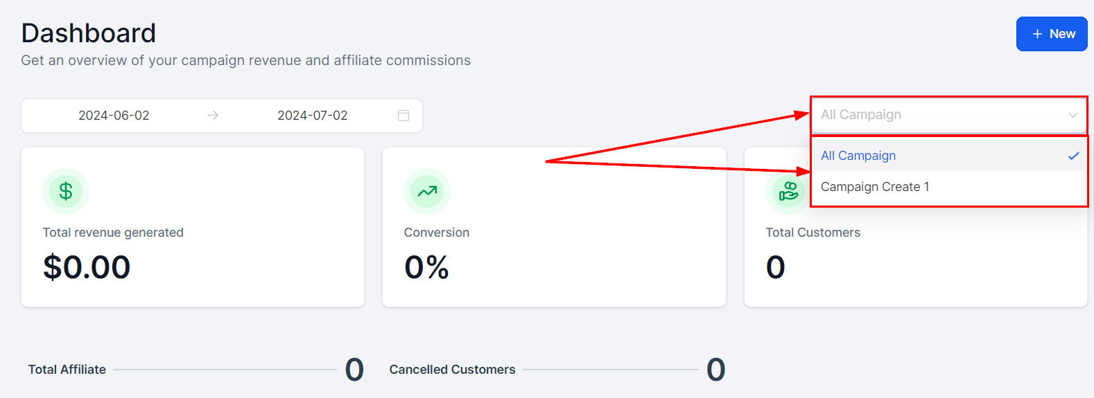 Affiliate Manager Dashboard – figure 4