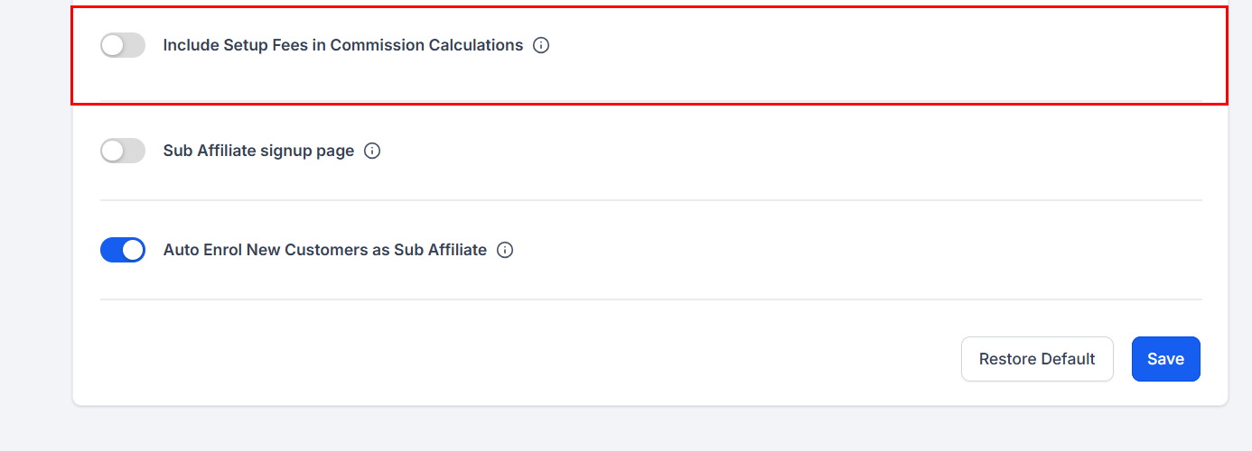 Affiliate Manager Settings – figure 6