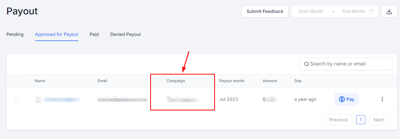 Affiliate Payouts – figure 17