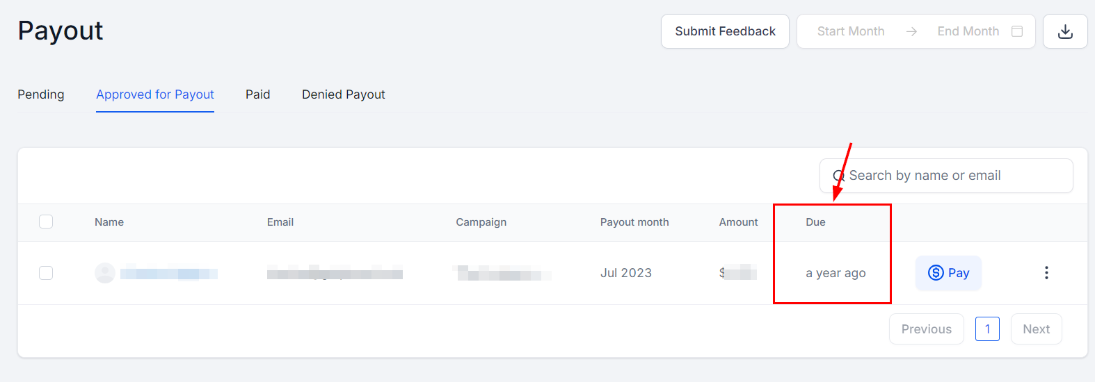 Affiliate Payouts – figure 20