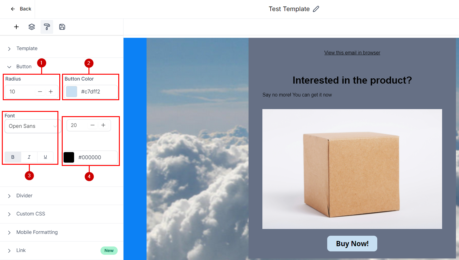 Appearance Tab – figure 3