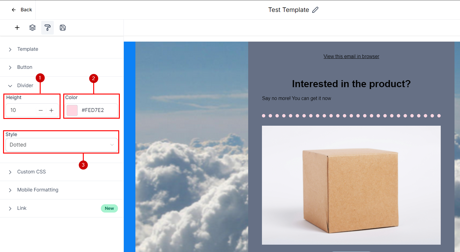 Appearance Tab – figure 4