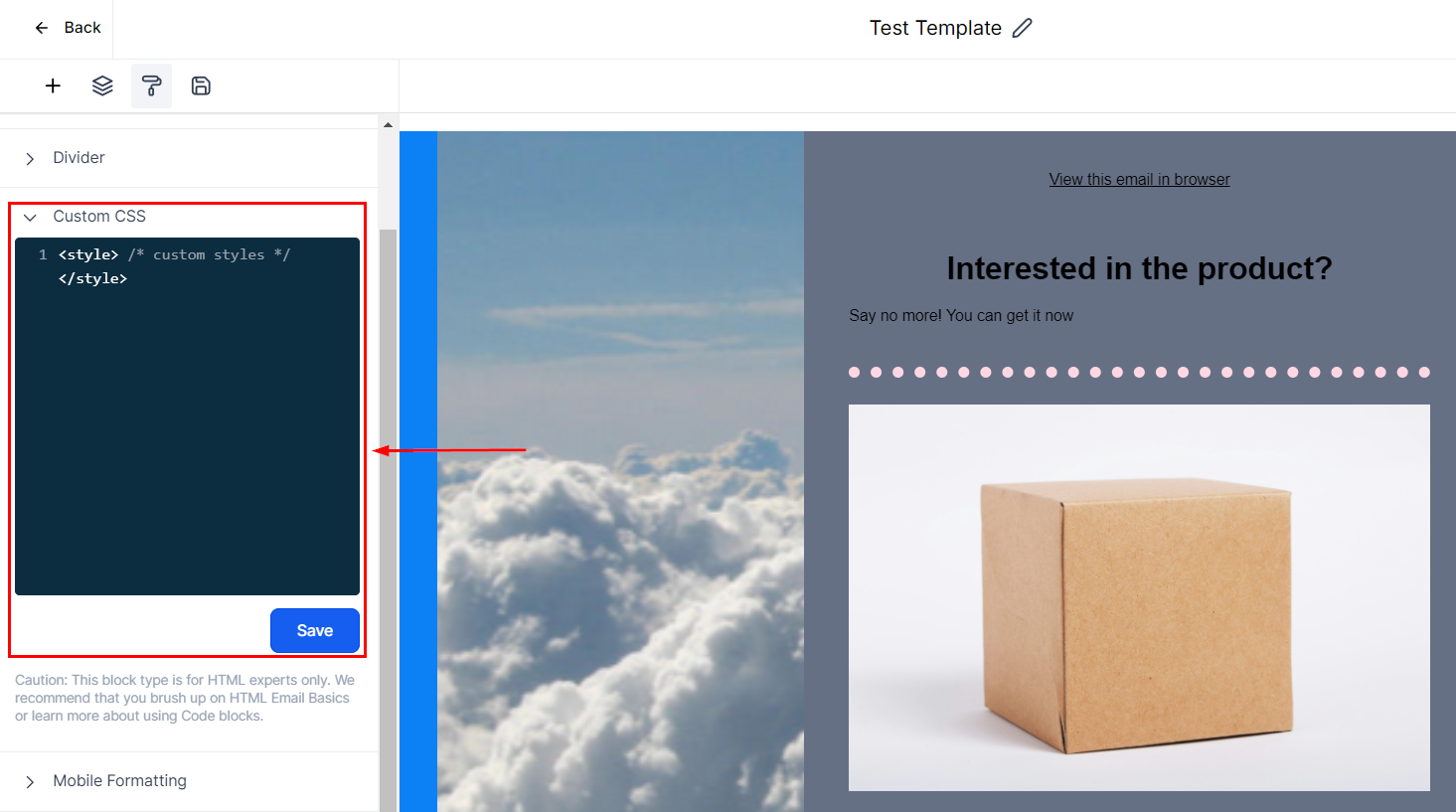 Appearance Tab – figure 5