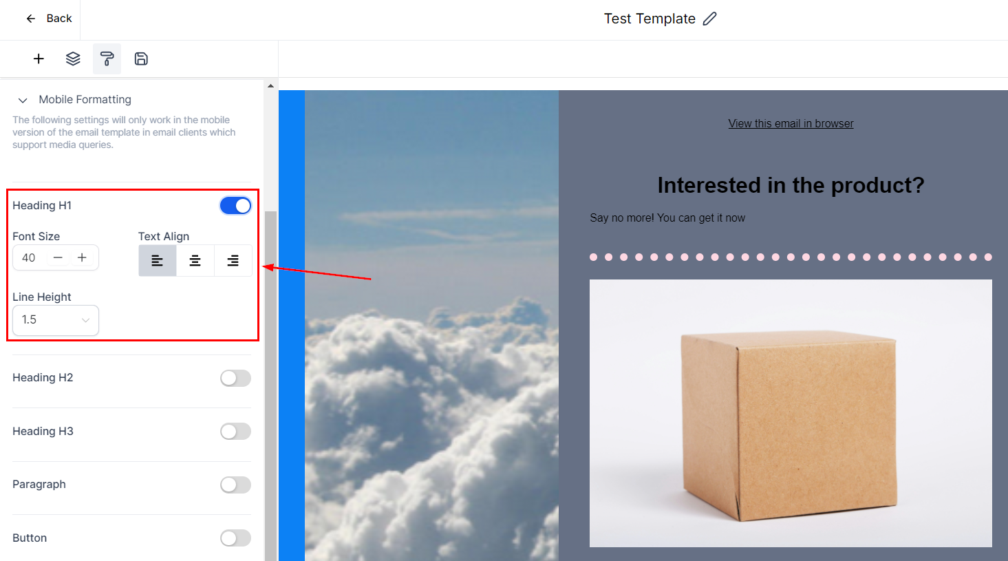 Appearance Tab – figure 6