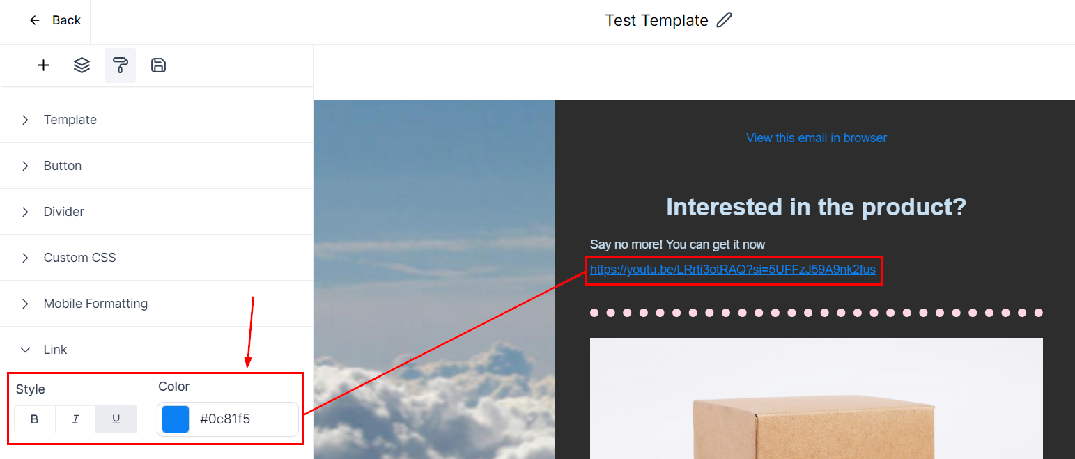 Appearance Tab – figure 8