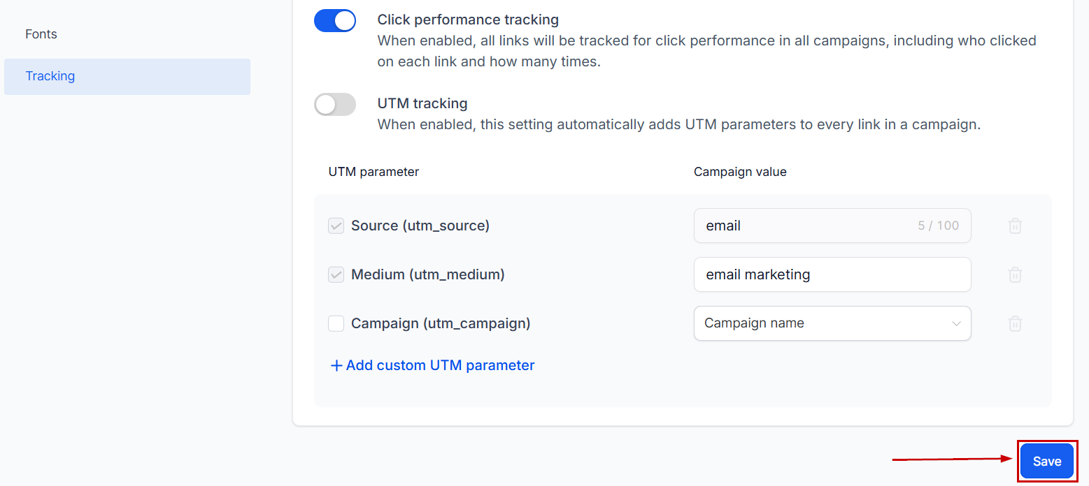 Click Tracking for Email Campaigns – figure 3