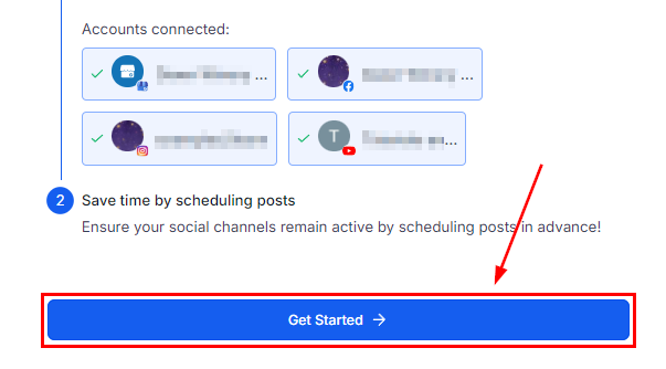 Connecting Social Accounts – figure 4