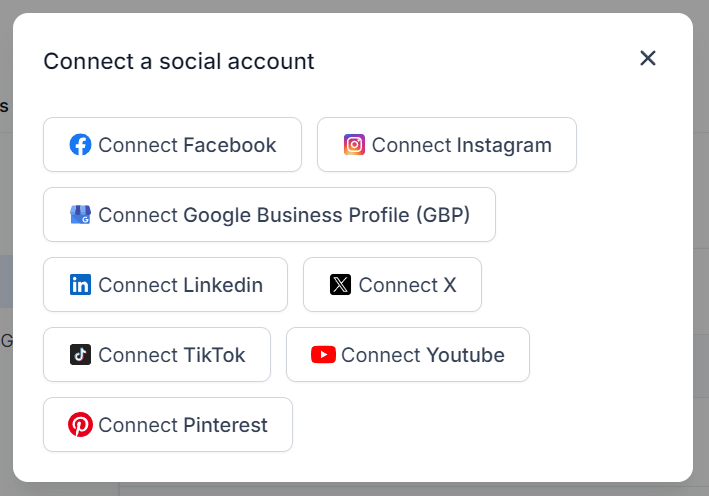 Connecting Social Accounts – figure 7