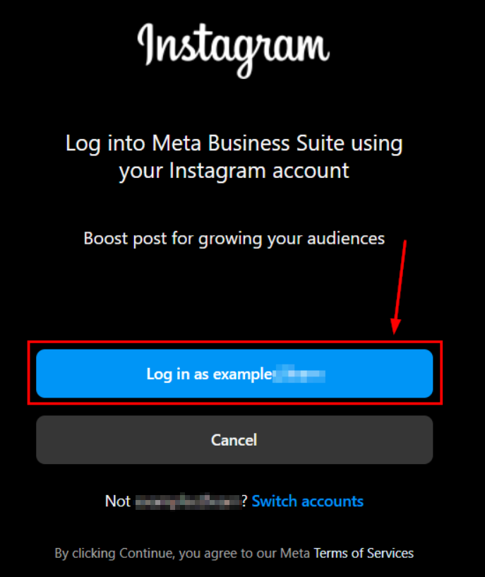 Connecting Your Instagram Business Account to Your Facebook Account – figure 6