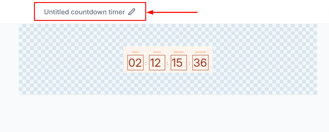 Countdown Timer – figure 4
