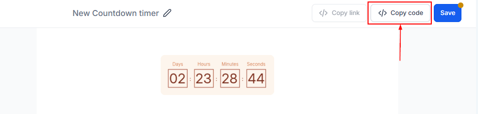 Countdown Timer – figure 18