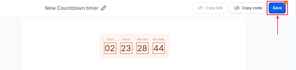 Countdown Timer – figure 19