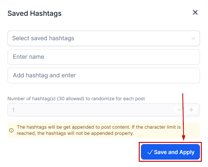 Create Group Hashtags within the Social Planner – figure 6