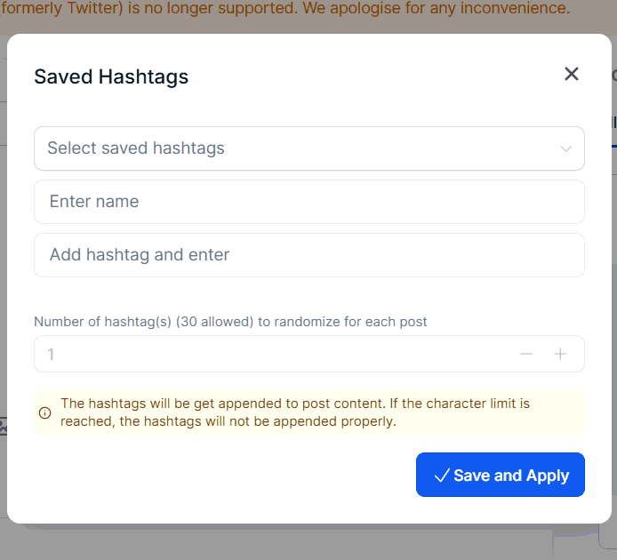 Create Group Hashtags within the Social Planner – figure 9