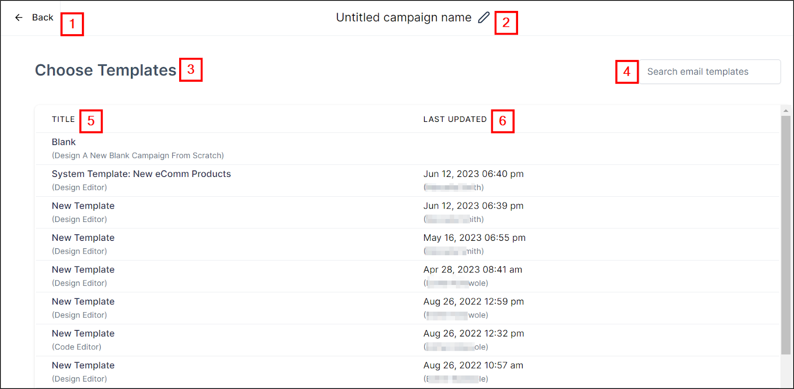 Creating Email Campaigns – figure 2