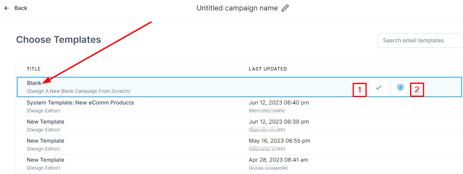 Creating Email Campaigns – figure 3