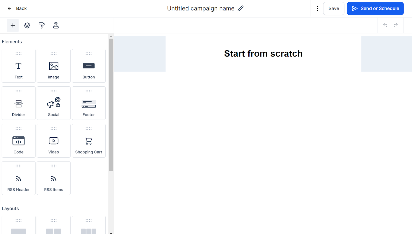 Creating Email Campaigns – figure 4