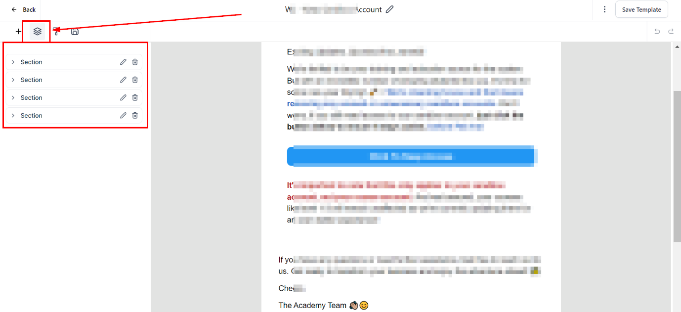 Email Builder - Hidden or Broken elements – figure 1