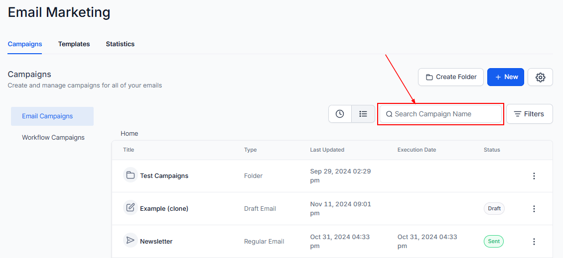 Email Campaigns – figure 6