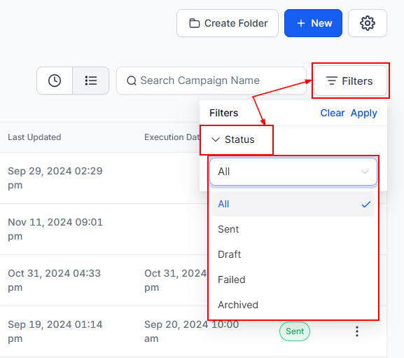 Email Campaigns – figure 7