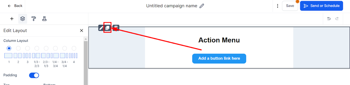 Email Edit Section – figure 4