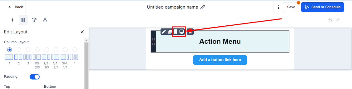 Email Edit Section – figure 5
