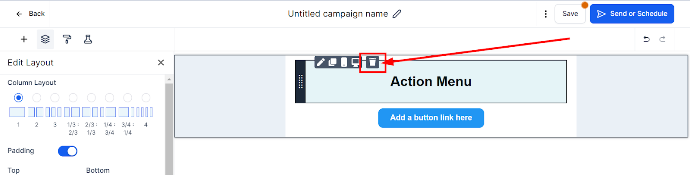 Email Edit Section – figure 6