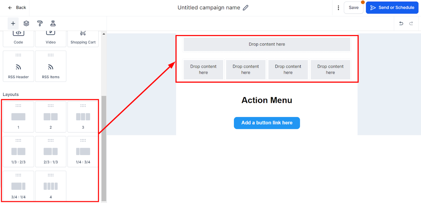 Email Edit Section – figure 7