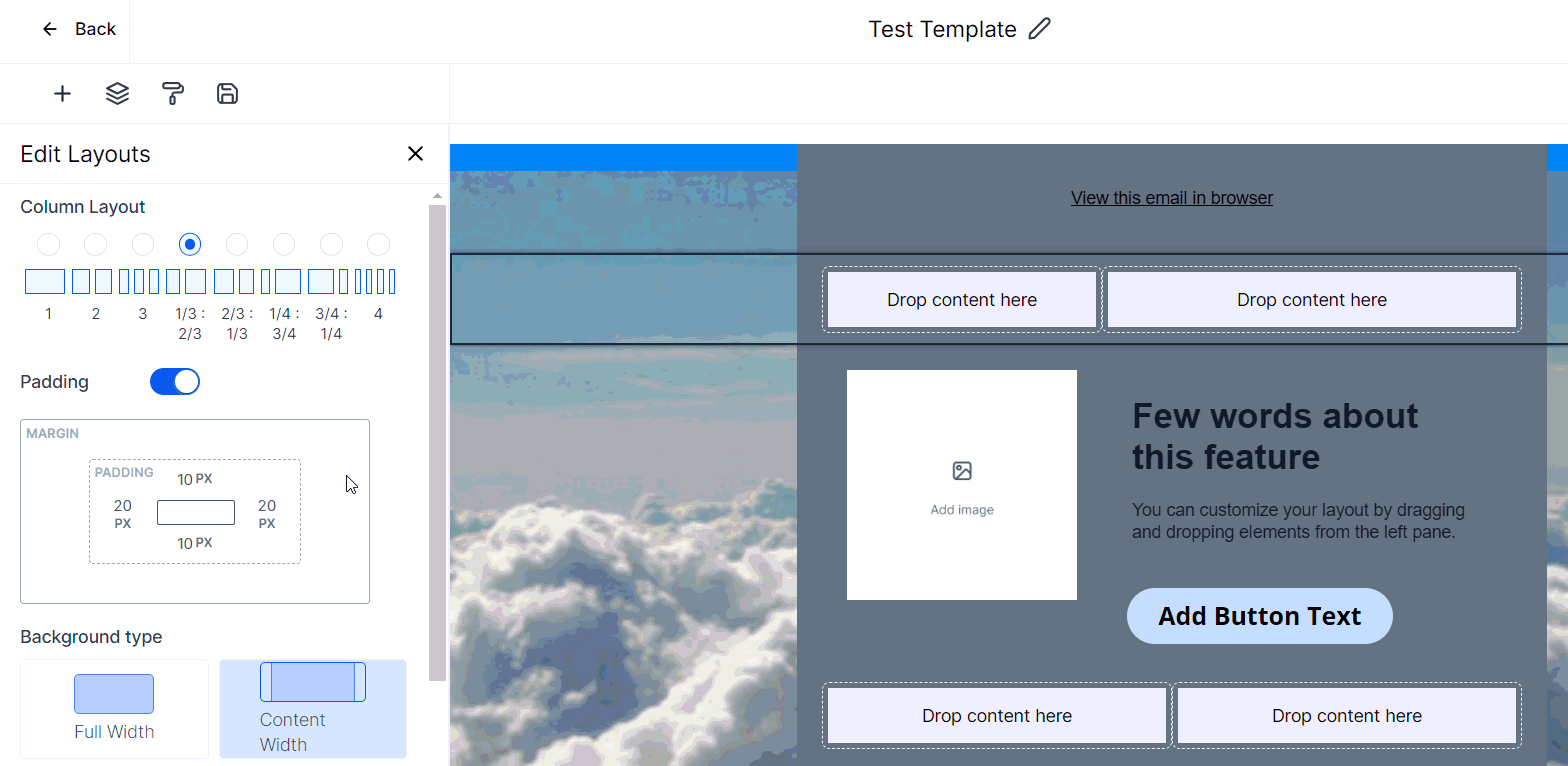Email Layouts – figure 3